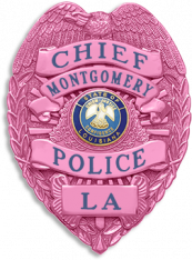 Cancer Awareness Eagle Topped Badge S536_PK